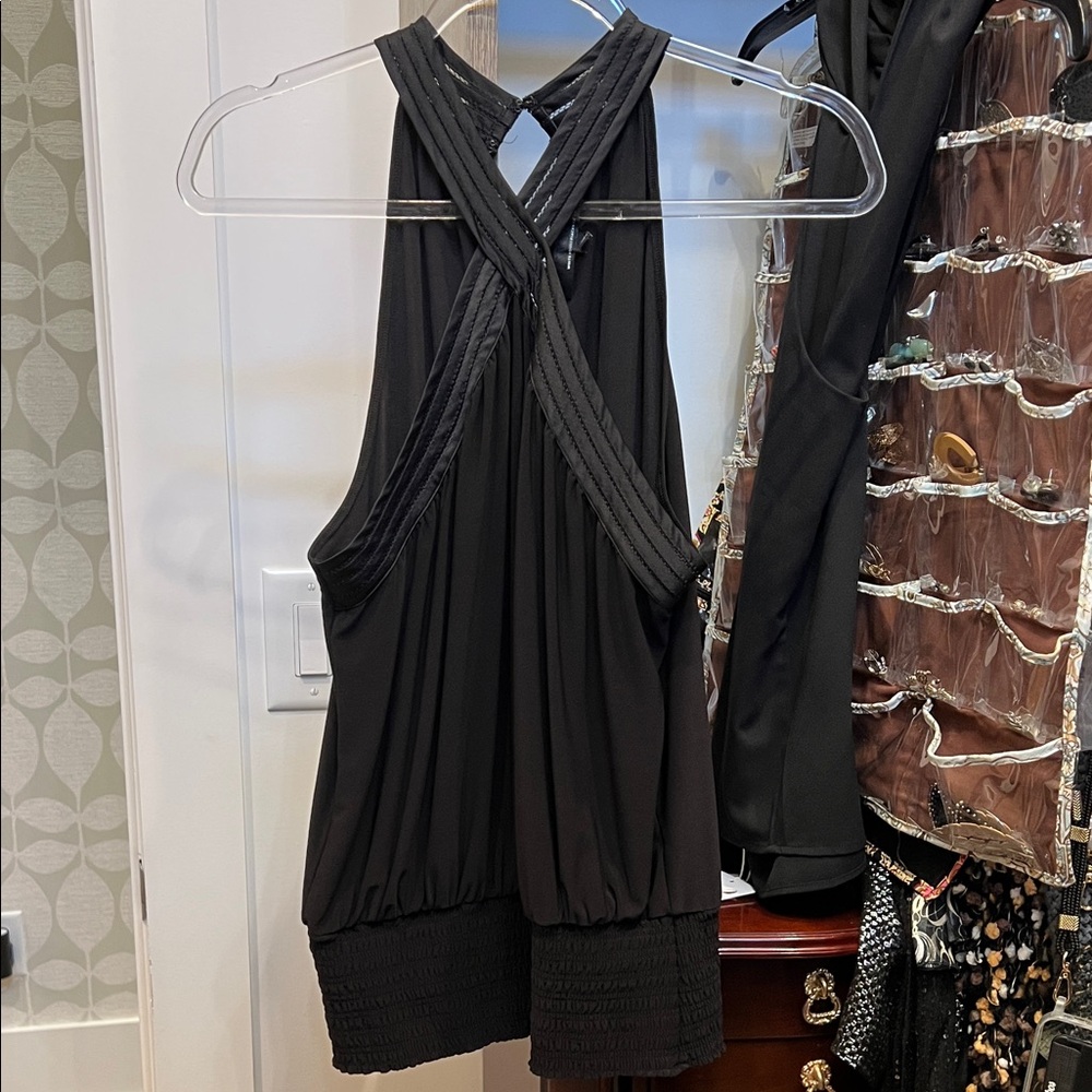 Elegant Black Women's Top
